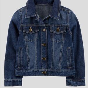 NEW Carter's Dark Blue Denim Jacket for Kids
